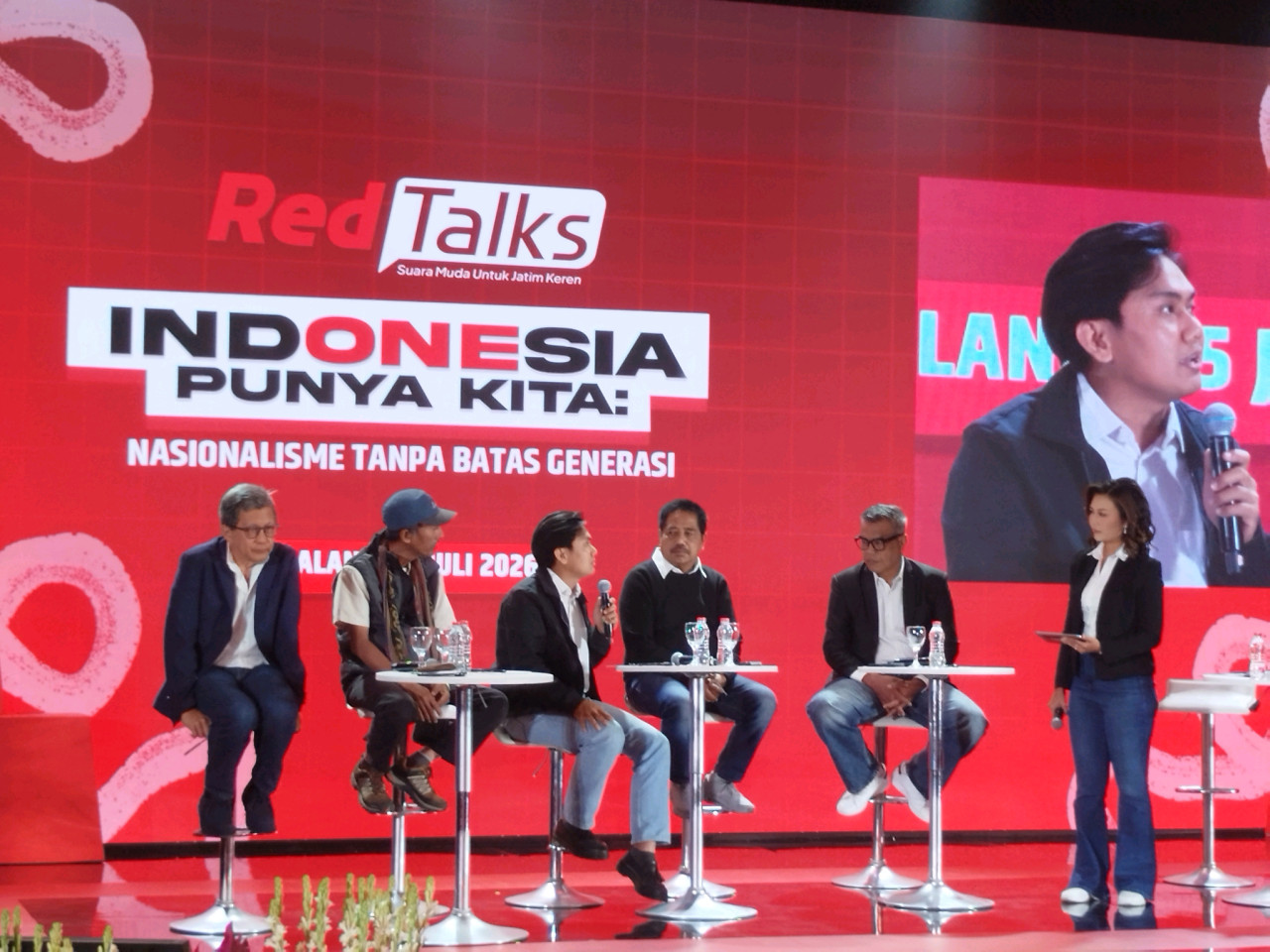 Diskusi Red Talks yang diselenggarakan DPD PDIP Jawa Timur. (Foto: Aris/ jatimnow.com)
