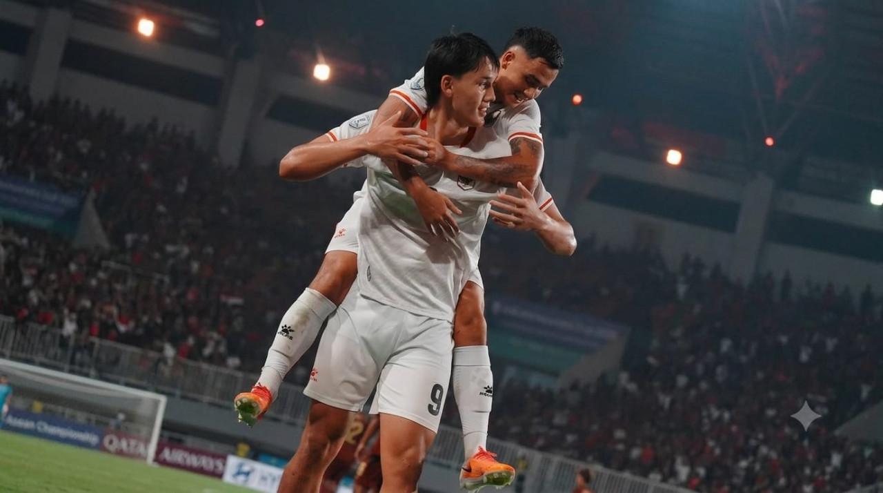 Pemain Timnas Indonesia merayakan kemenangan melawan Kamboja di Piala AFF 2026. (Foto: instagram aseanutd)