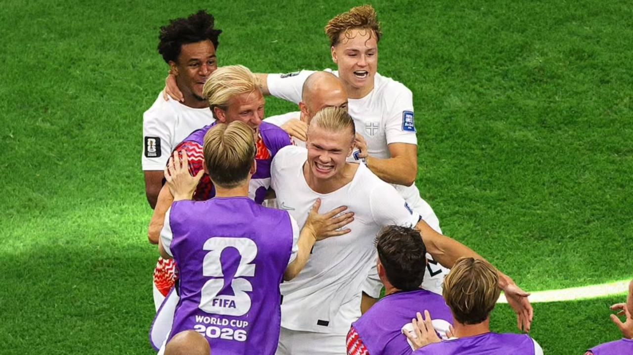 Pemain Norwegia merayakan kemenangan atas Pantai Gading. (Foto: instagram fifaworldcup)