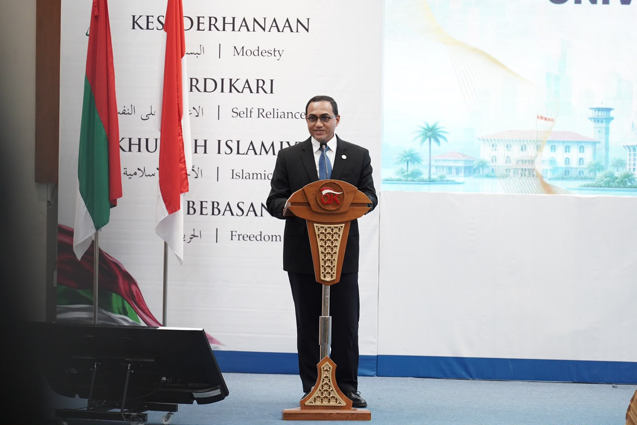 Kuliah Umum Pasar Modal Syariah di Universitas Darussalam Gontor, Ponorogo. (Foto: OJK/jatimnow.com)
