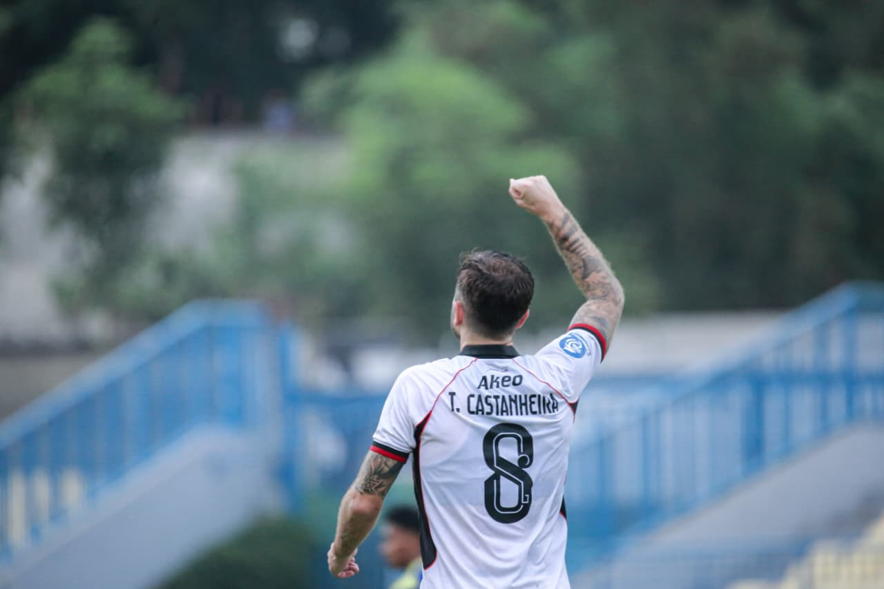 Telmo Castanheira saat berseragam Persik Kediri. (Foto: Persik Kediri/jatimnow.com)