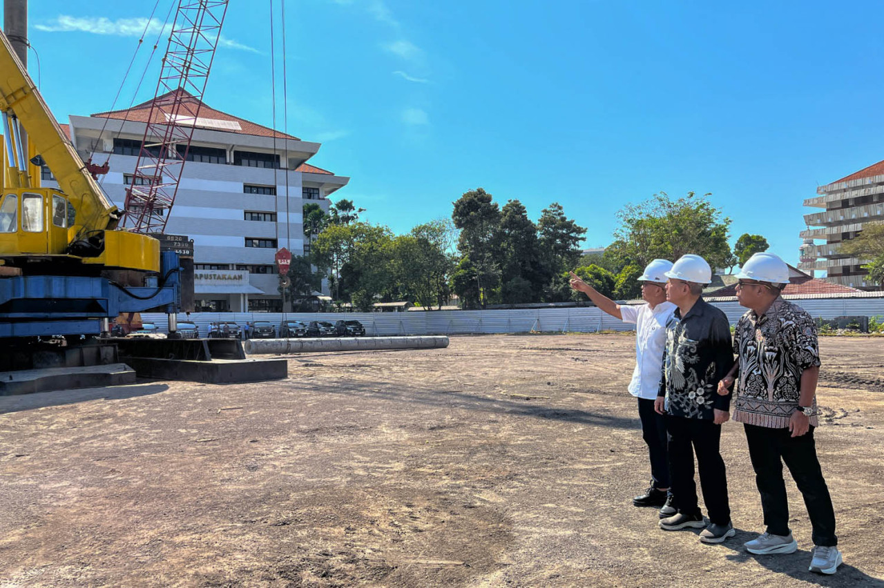 Ubaya memulai pembangunan Ubaya Tower dan gedung baru Fakultas Bisnis dan Ekonomika untuk memusatkan layanan kampus dan memperbarui fasilitas pendidikan. (Foto: Humas Ubaya for jatimnow.com)