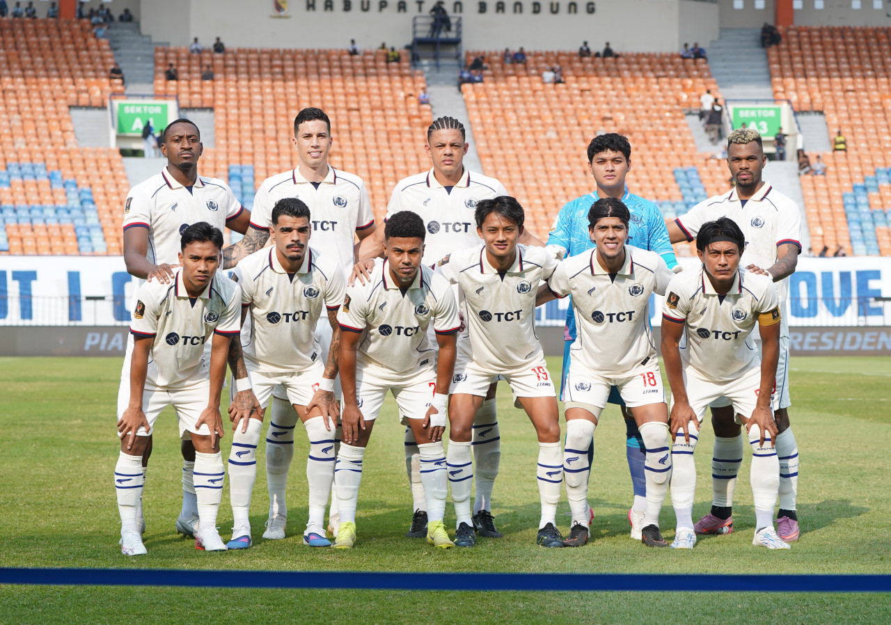 Arema FC saat berlaga di Piala Presiden 2026 (Media Officer Arema FC / istimewa)