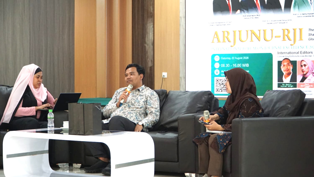 ARJUNU–RJI International Forum on Journal Excellence 2026, UNWAHAS Semarang, Sabtu (22/8/2026). (Foto: Arjunu for jatimnow.com)