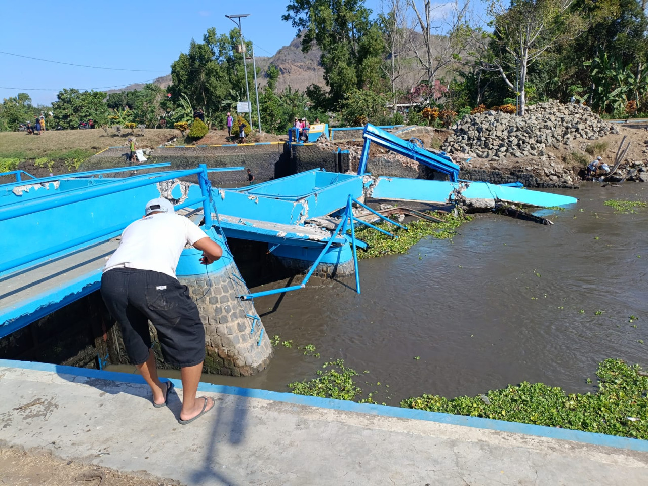 Bendung Ambrol, Lima Desa di Tulungagung Terancam Kekurangan Air Irigasi