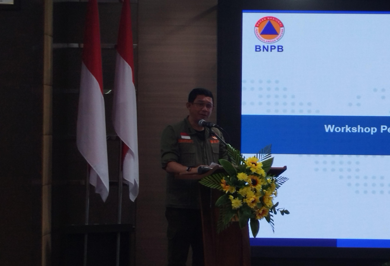 Kepala BNPB Letjen Suhariyanto saat di Malang (Foto: Aris /jatimnow.com)