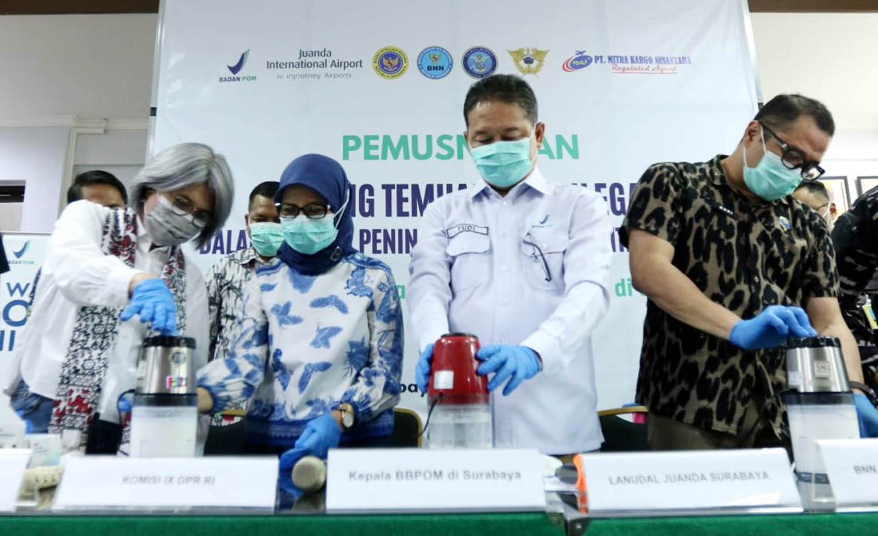 BPOM Surabaya Bongkar Jalur Distribusi Obat Ilegal dari Jakarta ke Sulawesi