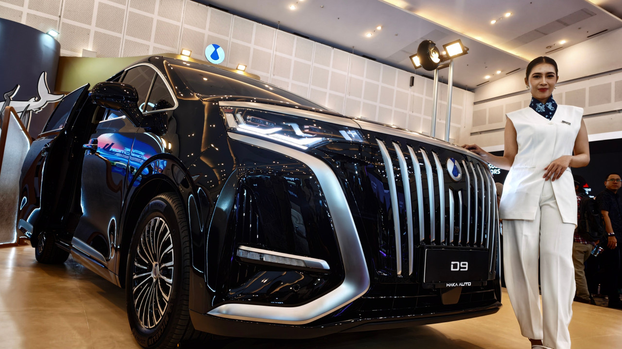 BYD memperkuat pasar mobil listrik Jawa Timur lewat GIIAS Surabaya 2026. (Foto: Ali Masduki/jatimnow.com)