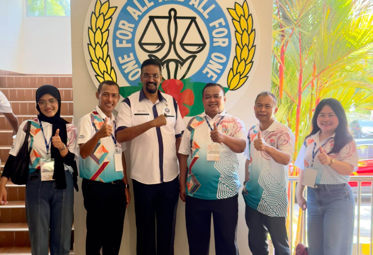 Keikutsertaan dalam 26th Triennial Delegates Conference NUBE 2026 menjadi momentum bagi DPP KSPSI dan F SP NIBA KSPSI memperluas jejaring internasional. (Foto: SP IMPPI for jatimnow.com)
