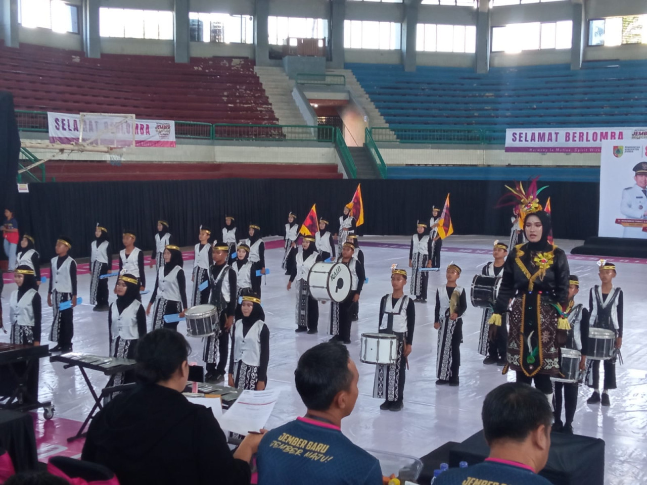 IJMC digelar di GOR PKPSO Kaliwates Jember. (Foto: Sugianto/jatimnow.com)