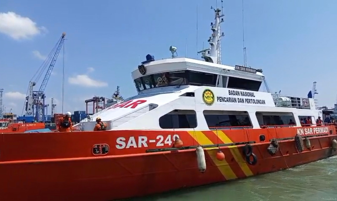 KN SAR Permadi. (Foto: Basarnas Surabaya for jatimnow.com)