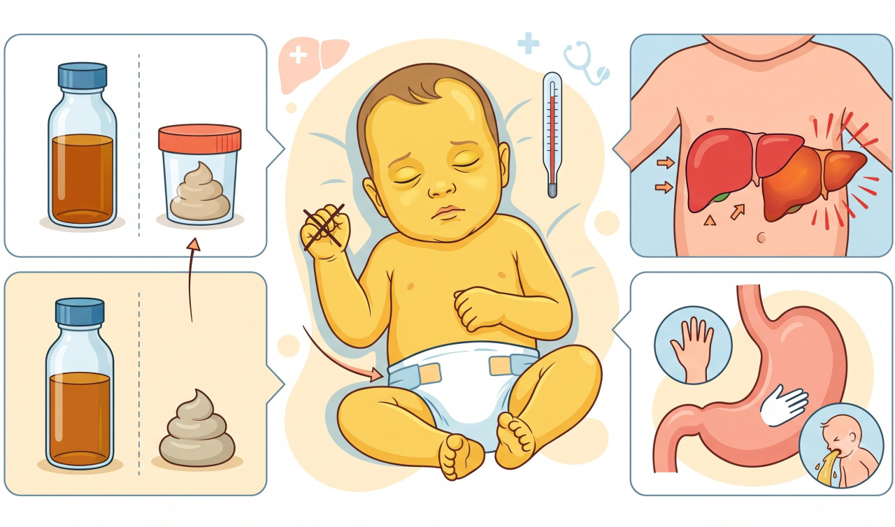 Anak terserang Hepatitis B (ilustrasi). (Foto: Gemini AI)