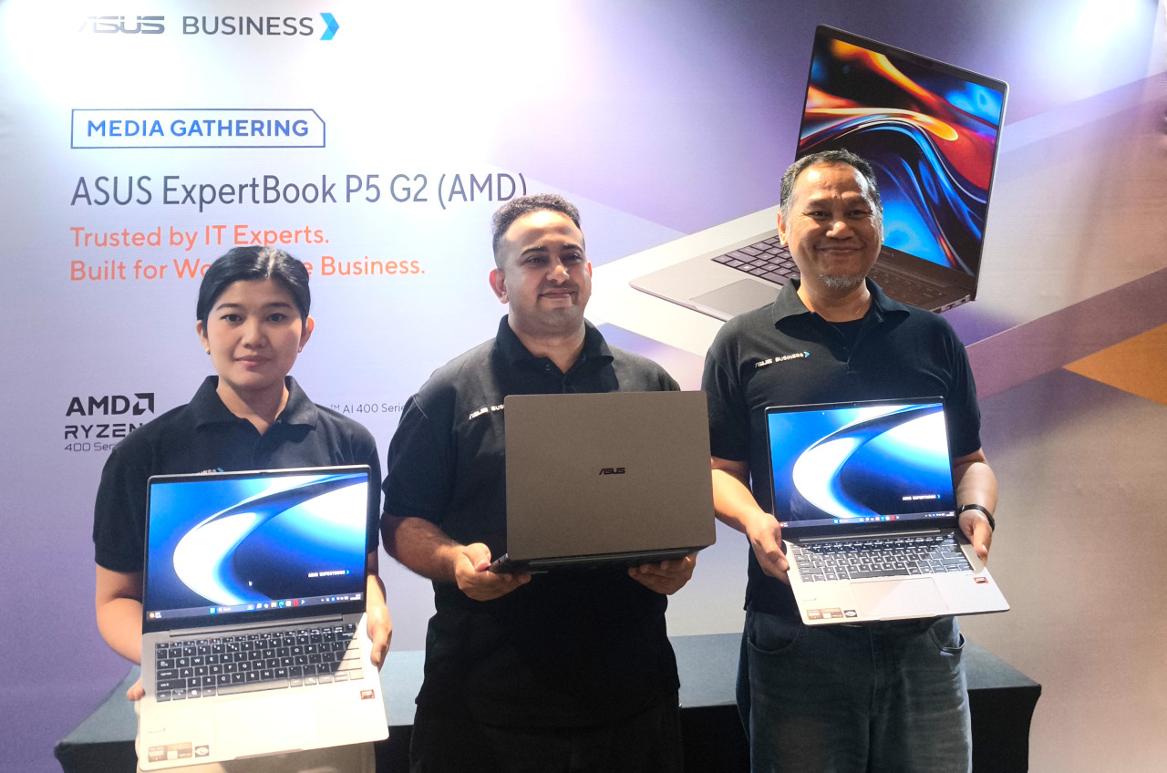 ASUS Kenalkan ExpertBook P5 G2 (AMD) di Surabaya, Jawab Kebutuhan Laptop Bisnis Berbasis AI