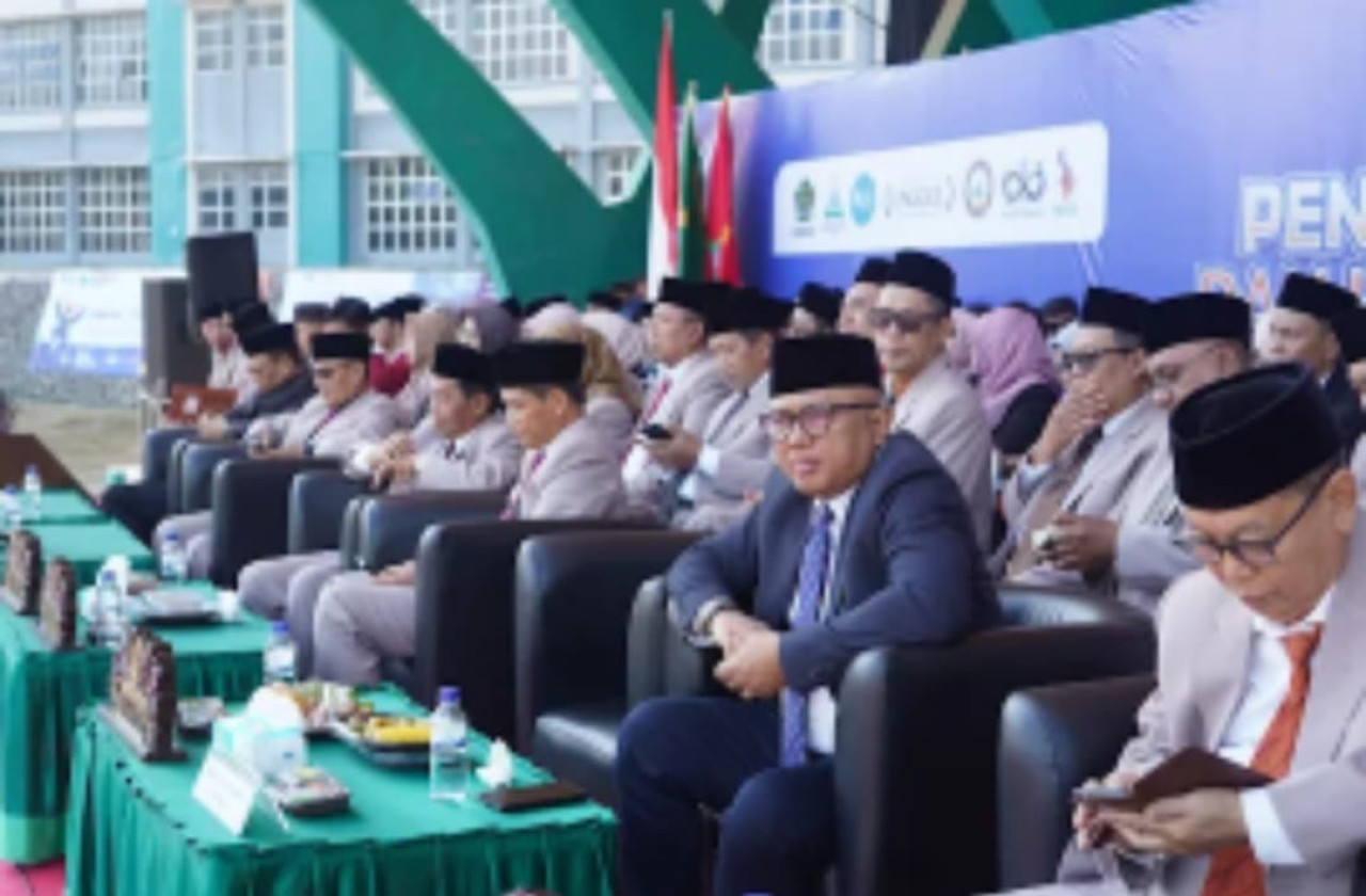 Pengenalan Budaya Akademik dan Kemahasiswaan (PBAK) UIN KHAS Jember. (Foto: Humas UIN KHAS Jember/jatimnow.com)