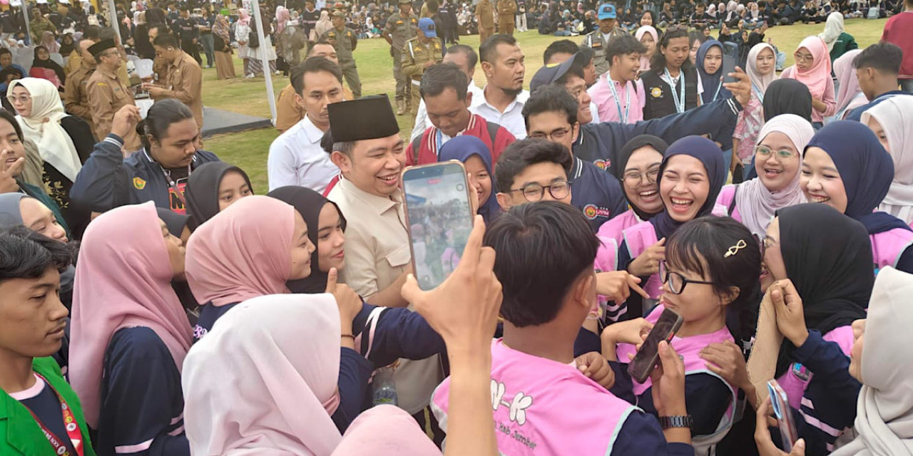 Penutupan Program Kuliah Kerja Nyata (KKN) Kolaboratif 2026 di Jember. (Foto: Diskominfo Jember/jatimnow.com)