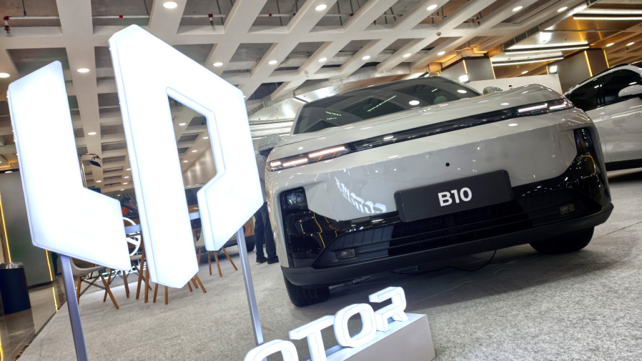Leapmotor resmi merambah pasar Jawa Timur lewat GIIAS Surabaya 2026. (Foto: Ali Masduki/jatimnow.com)