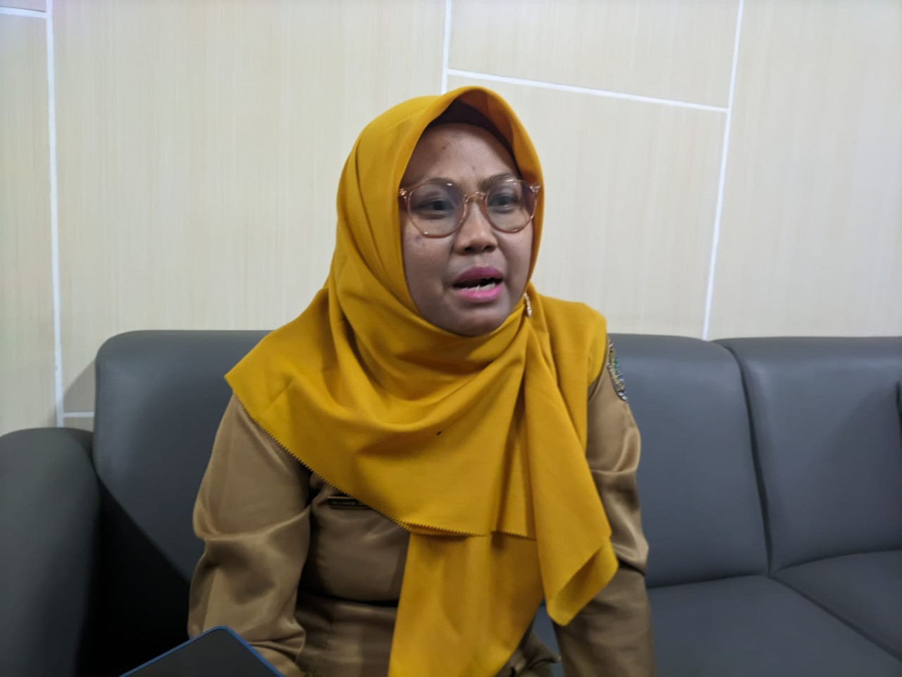 Kabid Kesehatan Masyarakat Dinas Kesehatan Tulungagung, Mamik Hidayah. (Foto: Bramanta/jatimnow.com)