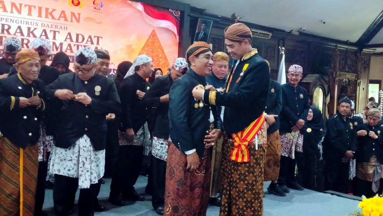 DPD MATRA Lamongan resmi dilantik di Pendopo Lokatantra, Sabtu (01/8/2026). (Foto: Humas Matra for jatimnow.com)