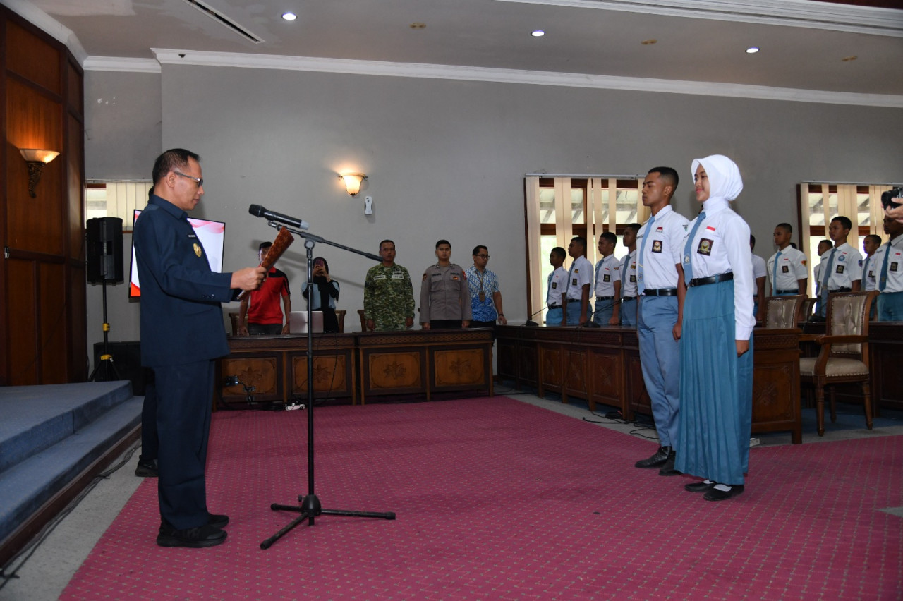 79 Paskibra Tulungagung Jalani Tanting, Siapkan Atraksi Spektakuler