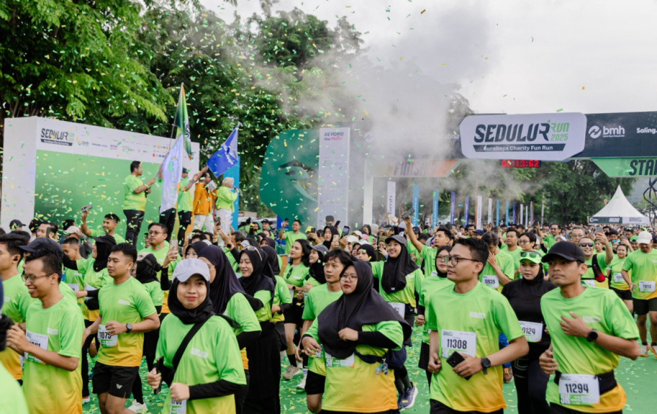 SedulurRun 2026 dijadwalkan berlangsung pada 13 Desember mendatang di Parkir Timur Surabaya Plaza. (Foto/jatimnow.com)