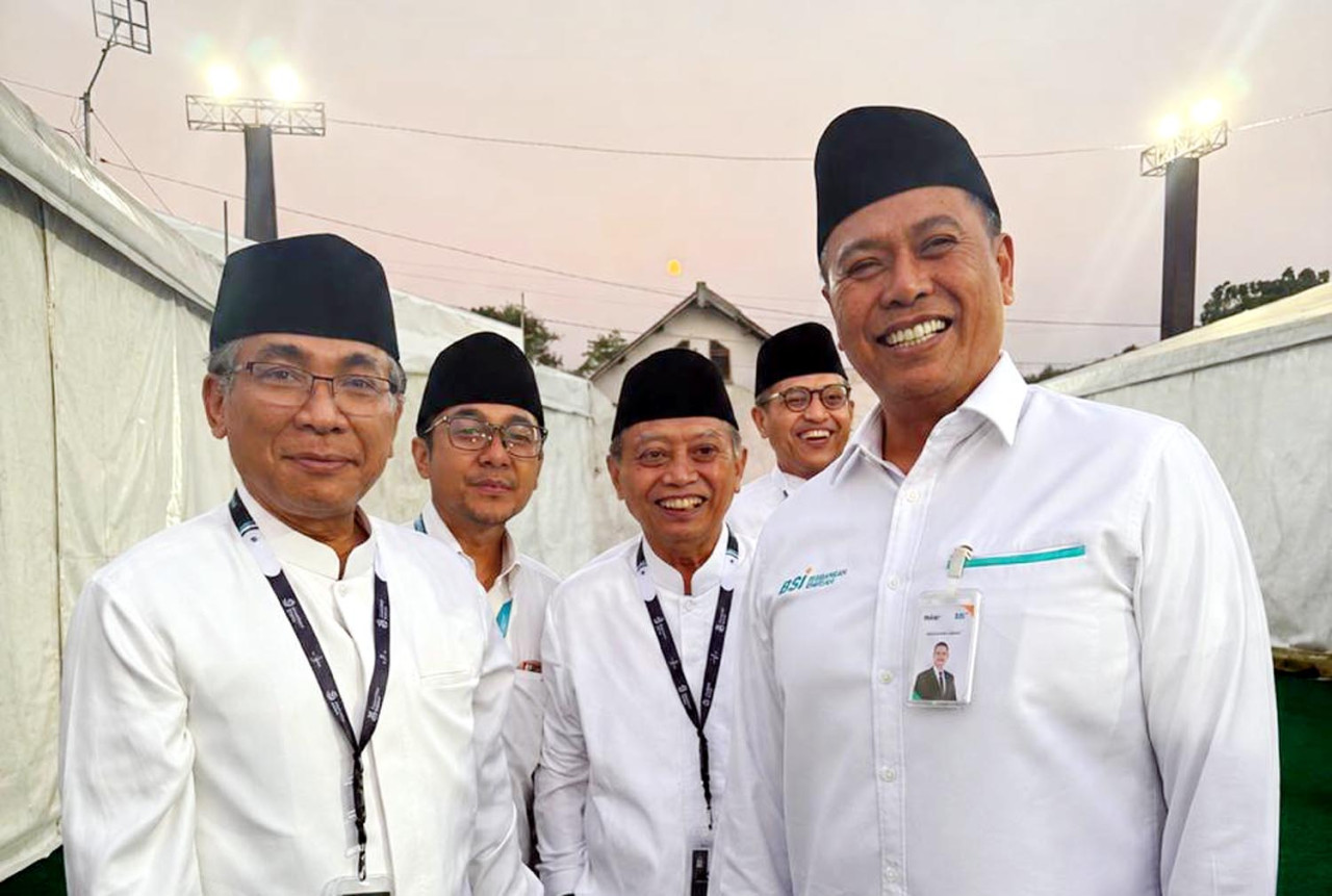 Direktur Utama BSI Anggoro Eko Cahyo mengatakan momentum Muktamar NU ke-35 menjadi kesempatan untuk memperkuat kolaborasi kedua pihak dalam mendorong kemajuan umat dan ekonomi nasional. (Foto: BSI for jatimnow.com)