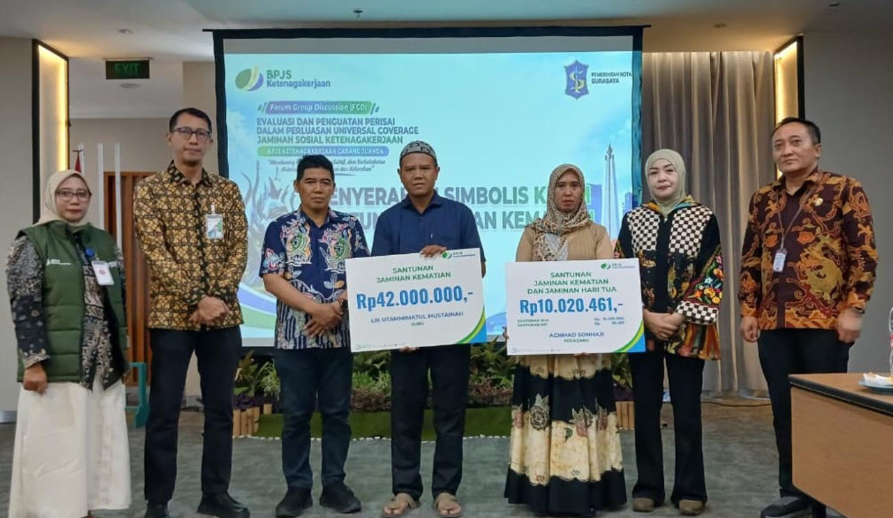Lindungi Pekerja Mandiri, BPJS Ketenagakerjaan Juanda Perkuat Peran Agen Perisai