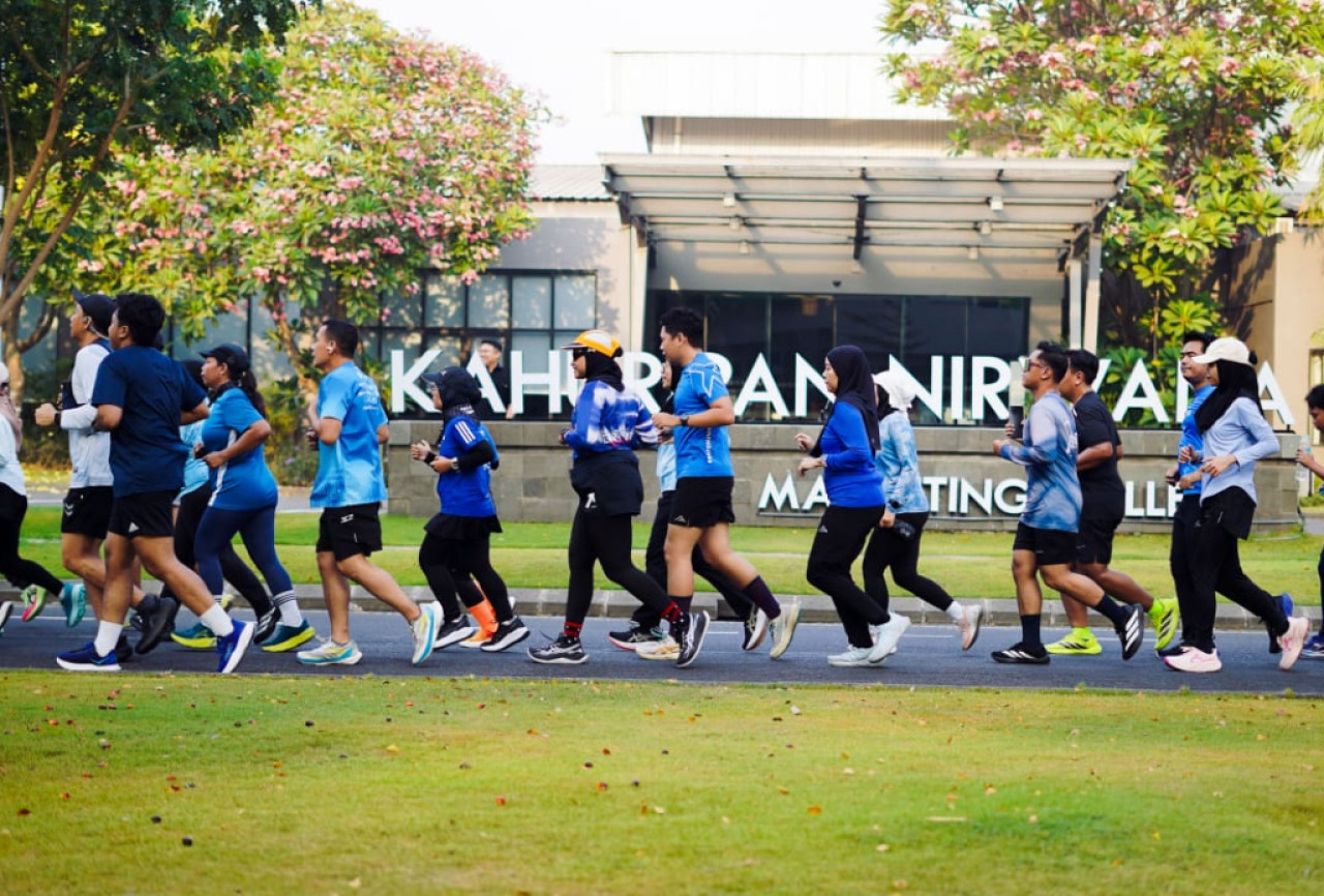Ratusan Pelari Sidoarjo Ramaikan Pocari Virtual Run 2026 di Kahuripan