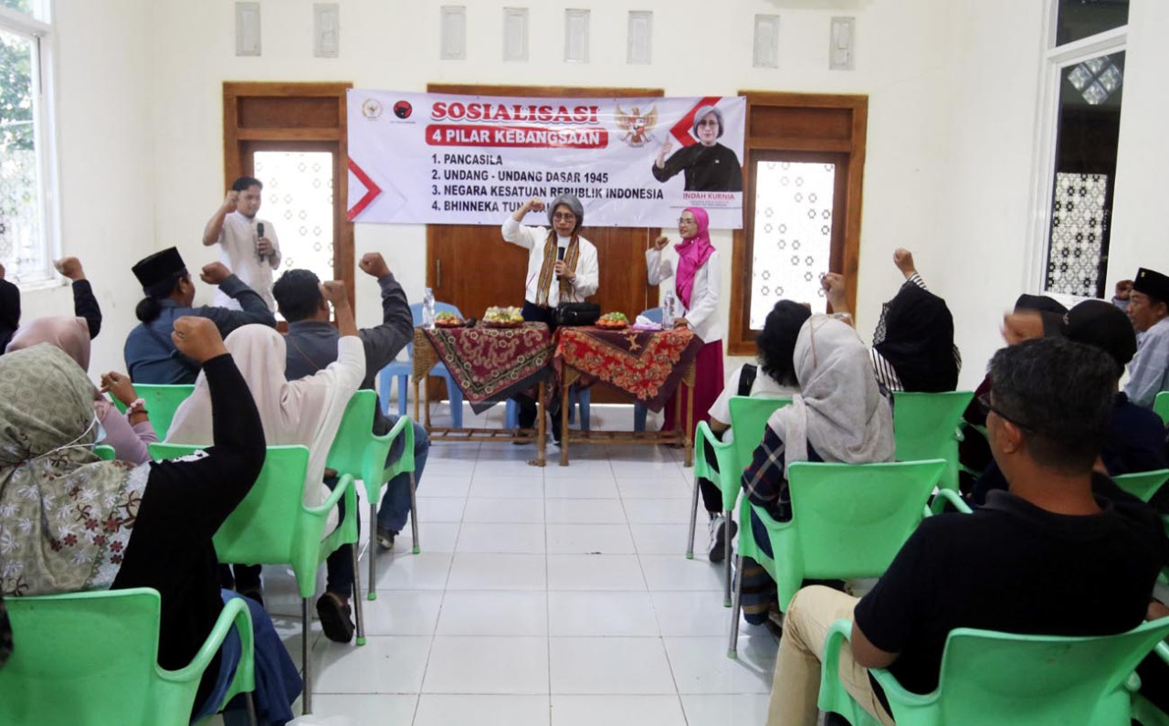 Anggota DPR RI Fraksi PDI Perjuangan, Indah Kurnia. (Foto: Tim Media for jatimnow.com)