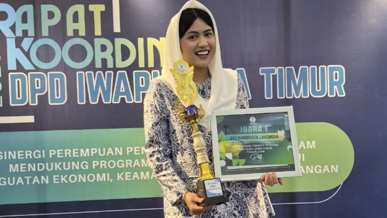 Naik Peringkat, IWAPI Lamongan Raih Juara 1 Predikat Teladan 2026