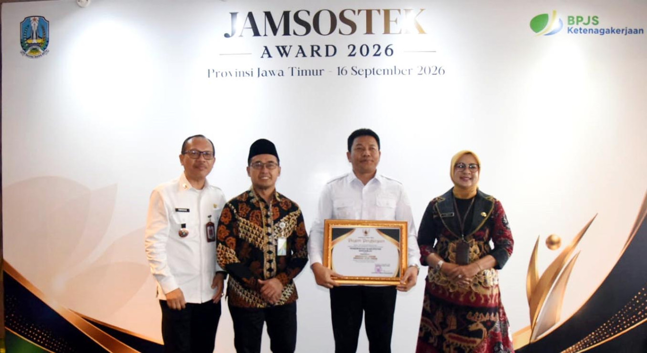 Sidoarjo Raih Peringkat Pertama Jamsostek Award Jatim 2026