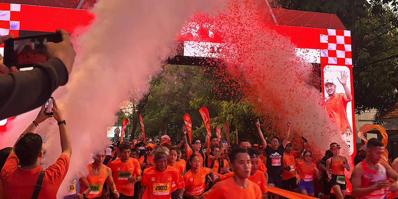 Ratusan Runner meriahkan Hemaviton Fit & Health Run (ilustrasi)