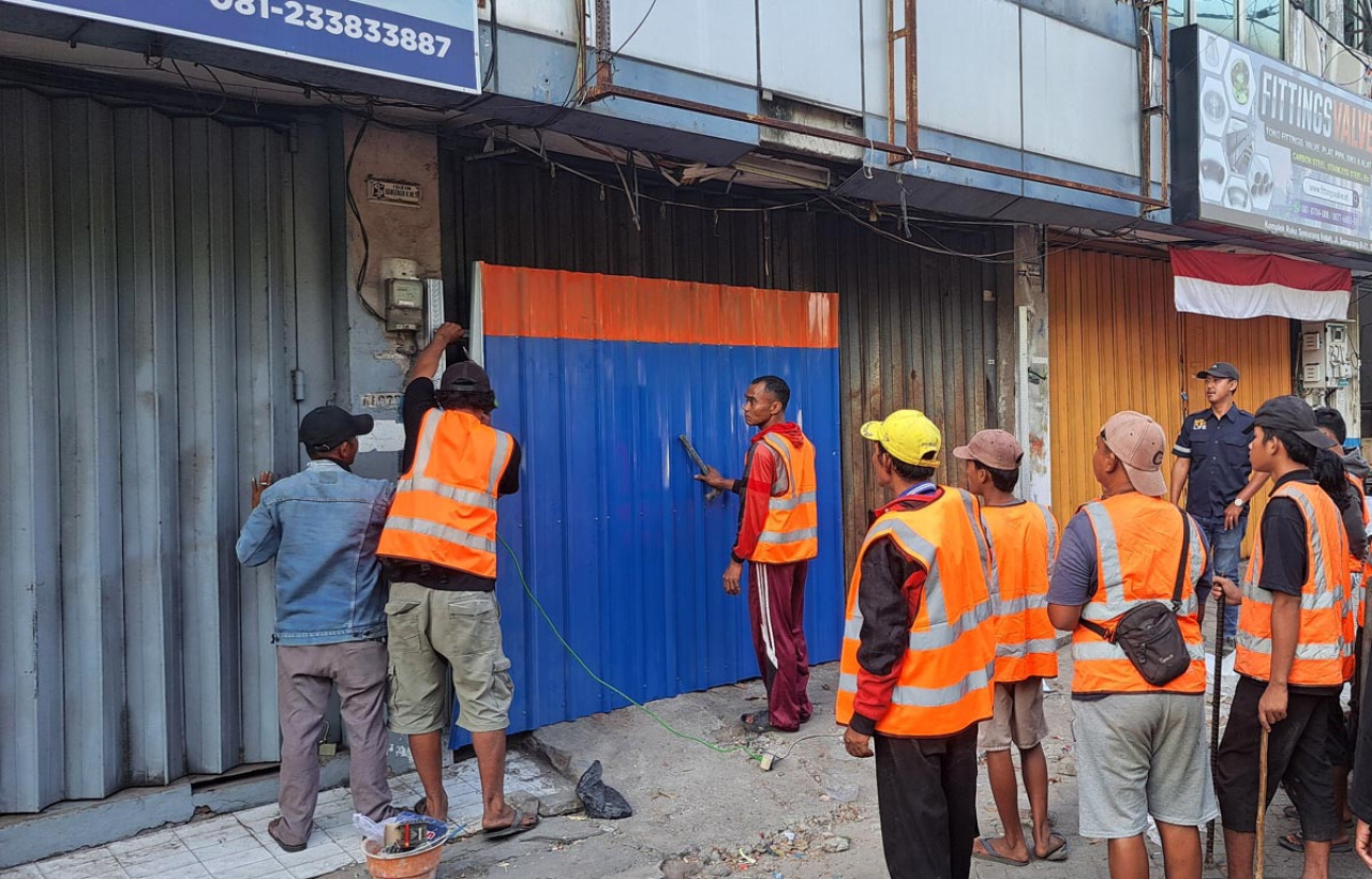 KAI Daop 8 Sita Aset Ruko Miliaran Rupiah di Jalan Semarang Surabaya