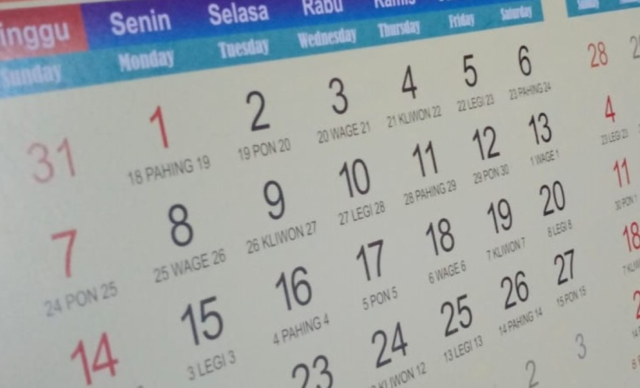 Daftar Hari Libur Nasional dan Cuti Bersama Tahun 2027