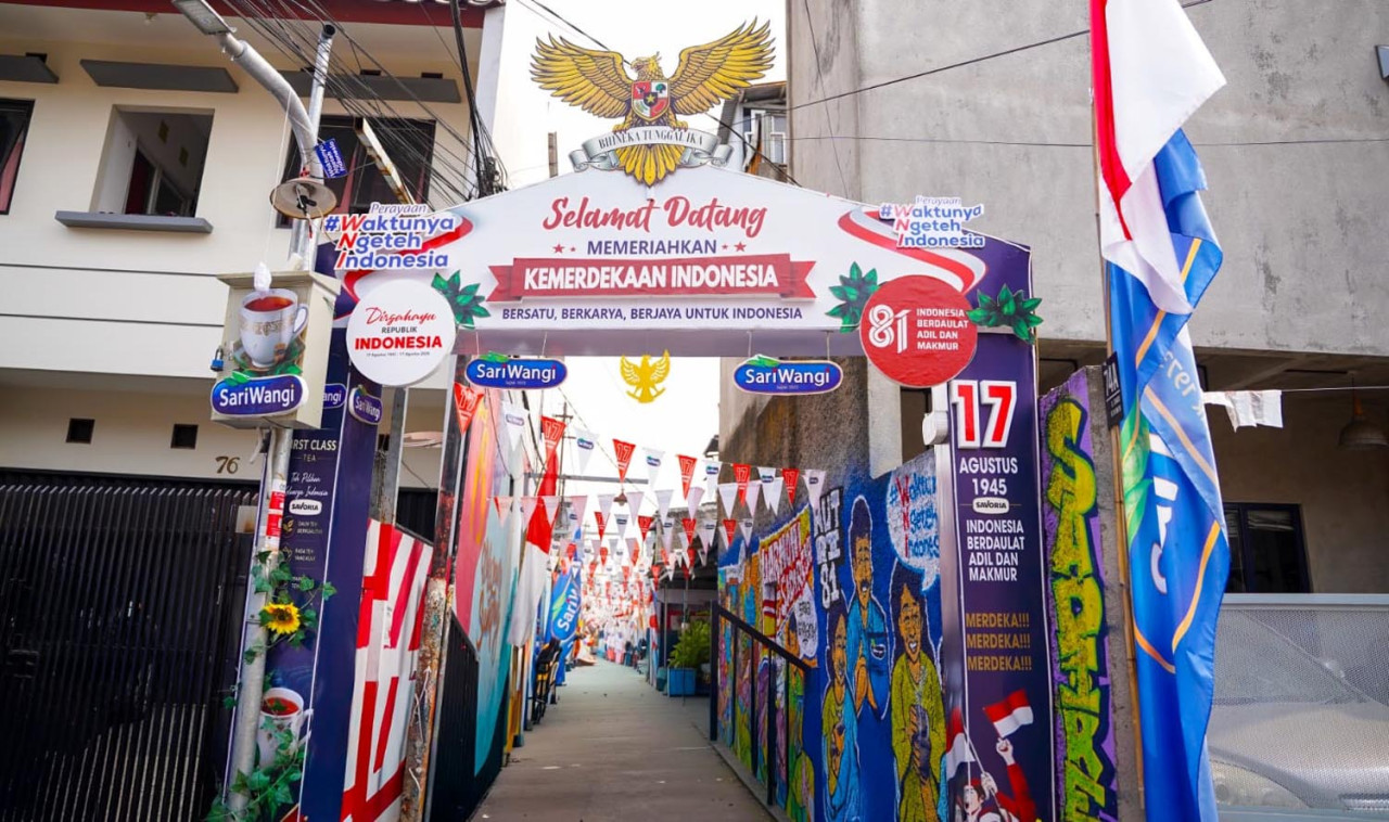 Sentuhan Kreatif Warga Bandung hingga Malang Sabet Juara Lomba Gapura SariWangi