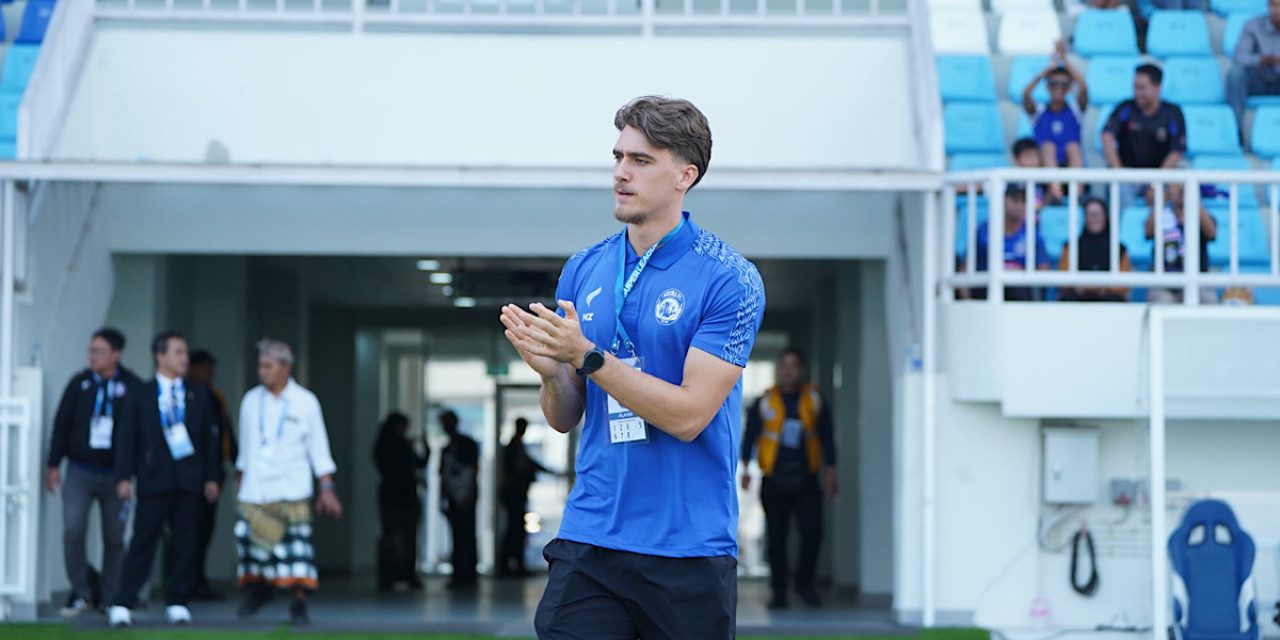 Mauro Ziljstra penyerang Diaspora Timnas Indonesia ini masih belum 100 persen fisiknya pulih. (Foto: Arema FC/jatimnow.com)