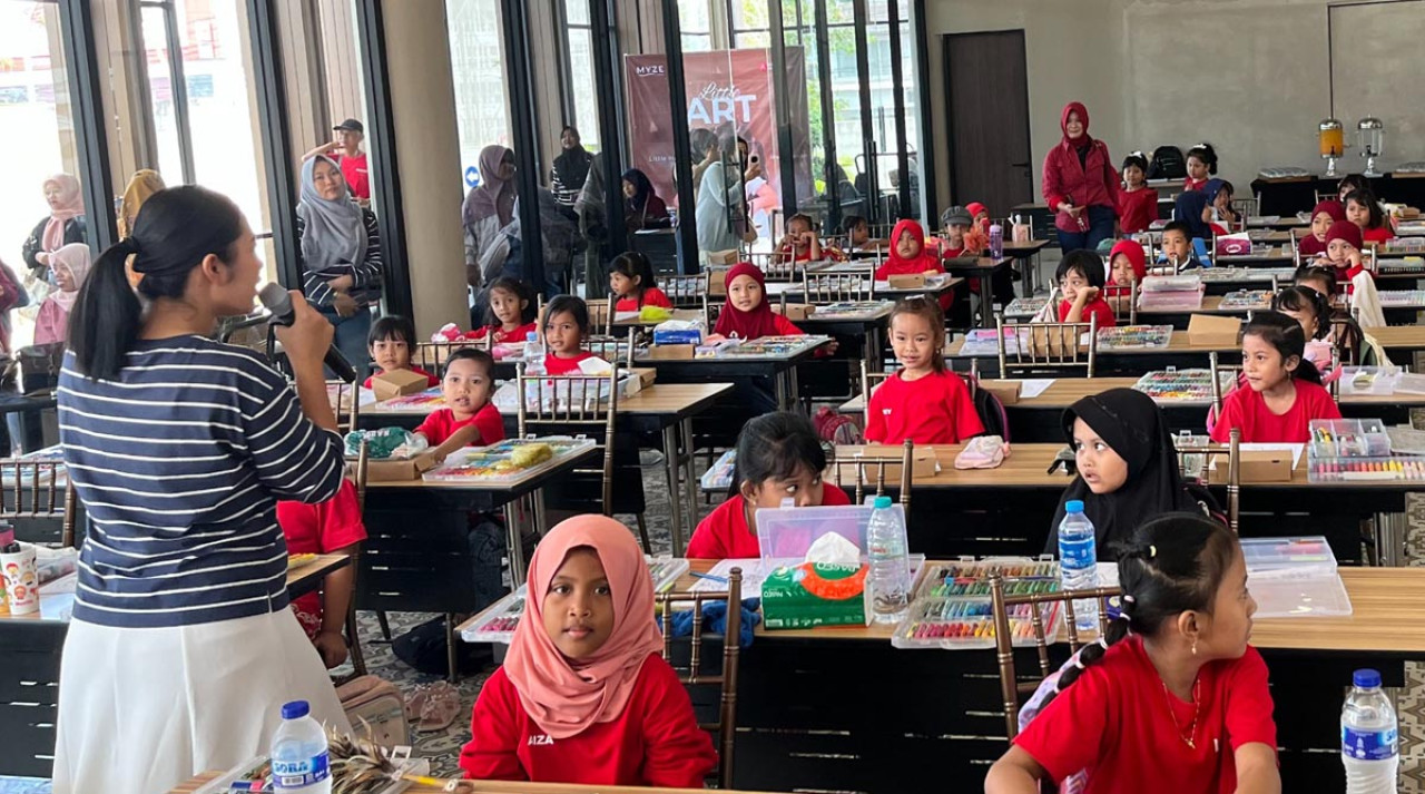 Little ART Hadir di Sumenep, Anak Diajak Eksplorasi Dunia Seni