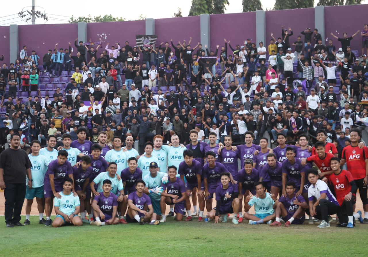 Ribuan Persik Mania Beri Dukungan Jelang Hadapi Arema FC