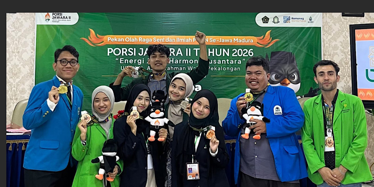 PORSI JAWARA 2026 di Pekalongan, UIN KHAS Jember Sabet 7 Medali