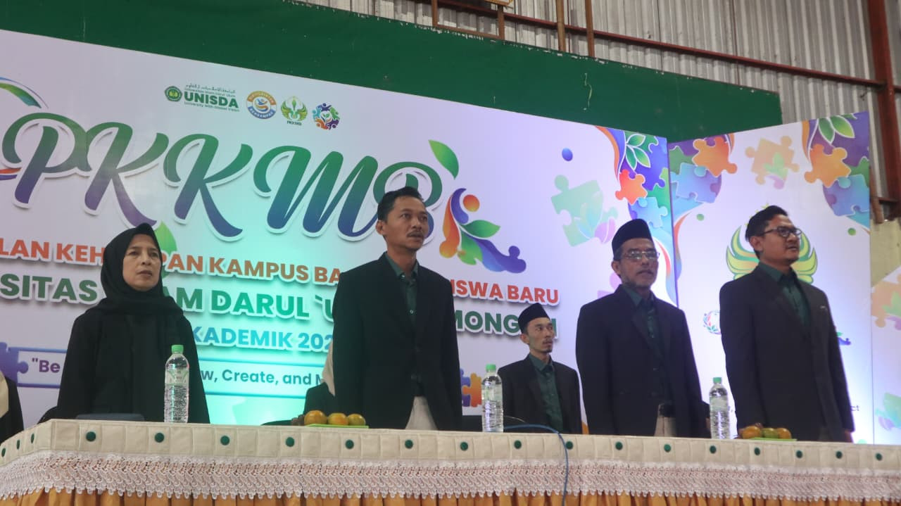 Kegiatan PKKMB Unisda Lamongan 2026. (Foto: Adyad Ammy Iffansah/jatimnow.com)