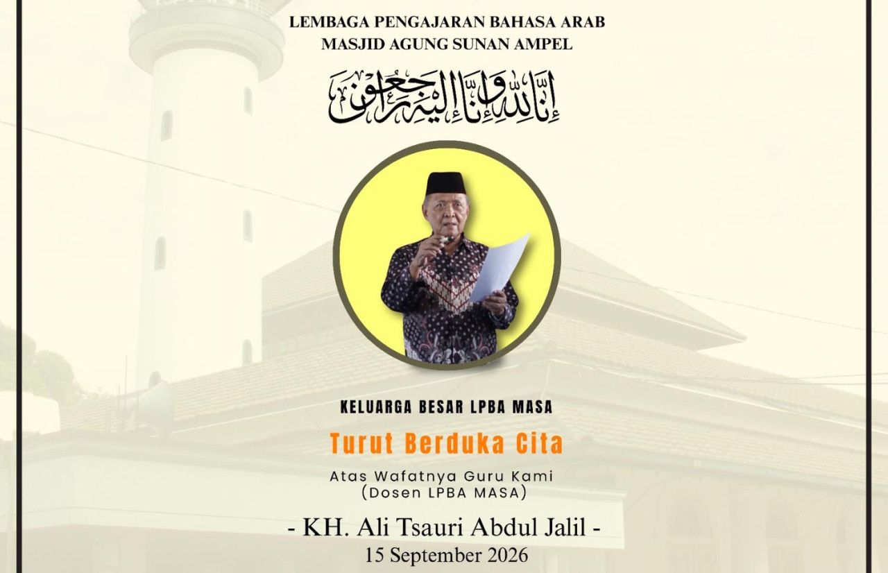 Kisah Pengabdian Ustadz Ali Tsauri untuk LPBA MASA Surabaya