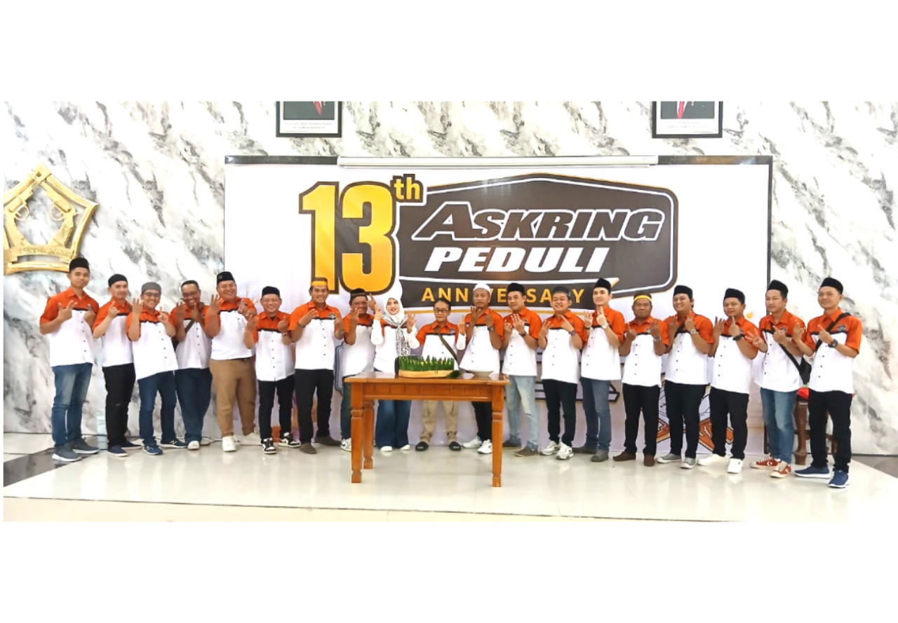 Rayakan Usia 13 Tahun, Askring Peduli Rangkul Ratusan Anak Yatim Surabaya-Sidoarjo