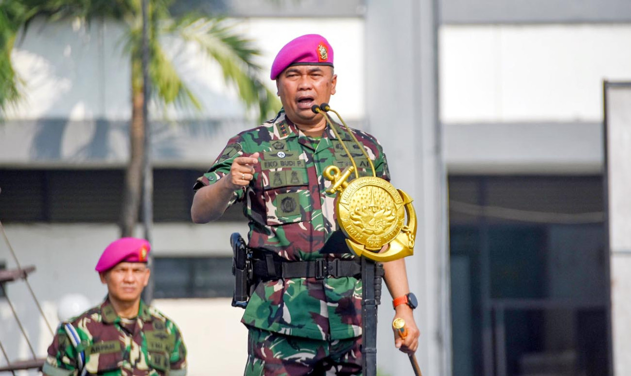 Peringatan Keras Danbrigif 2 Marinir ke Prajurit: Jauhi Judol dan Bisnis Ilegal!