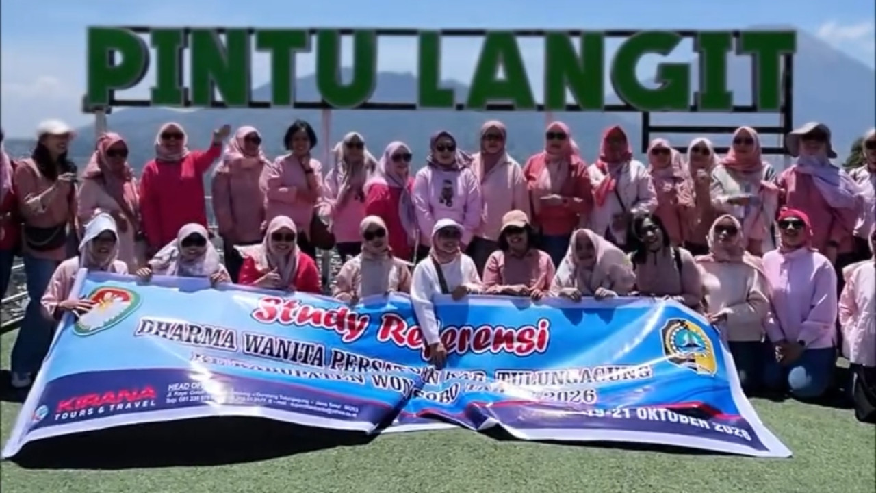 Viral di Medsos, Dharma Wanita Tulungagung Pelesir Ke Dieng Dibiayai APBD