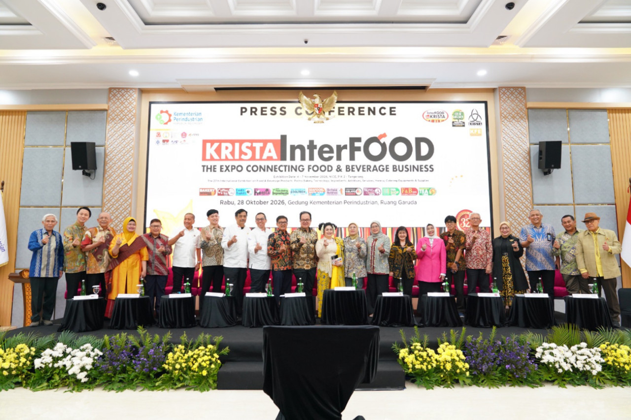 KRISTA InterFOOD 2026 Digelar di NICE PIK 2, Gandeng 1.100 Pebisnis Kuliner