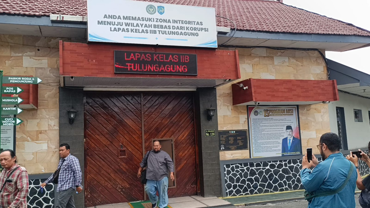 Suasana Lapas Tulungagung. (Foto: Bramanta/jatimnow.com)