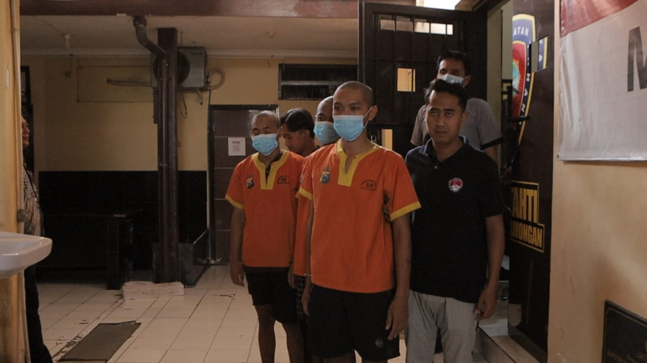 Polres Lamongan Tangkap 7 Pengedar Narkotika, Sita 28,25 Gram