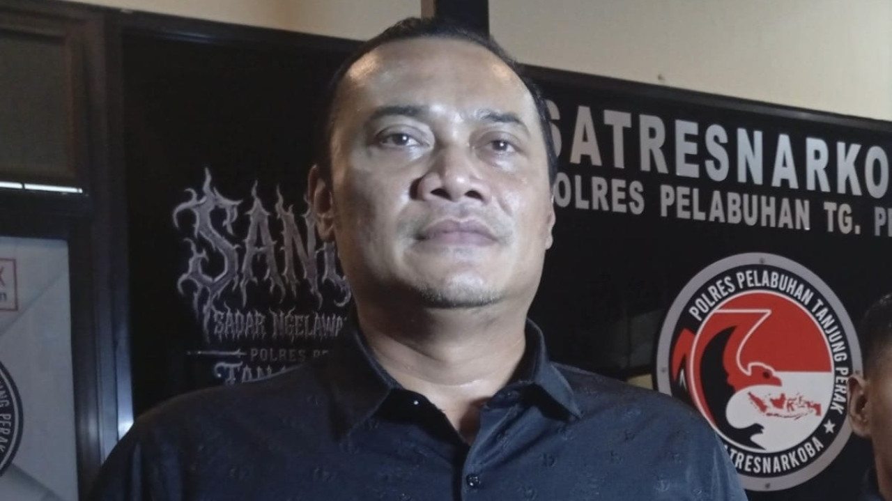 Kasatresnarkoba Polres Pelabuhan Tanjung Perak, AKP Adik Agus Putrawan. (Foto: Sujianto/jatimnow.com)