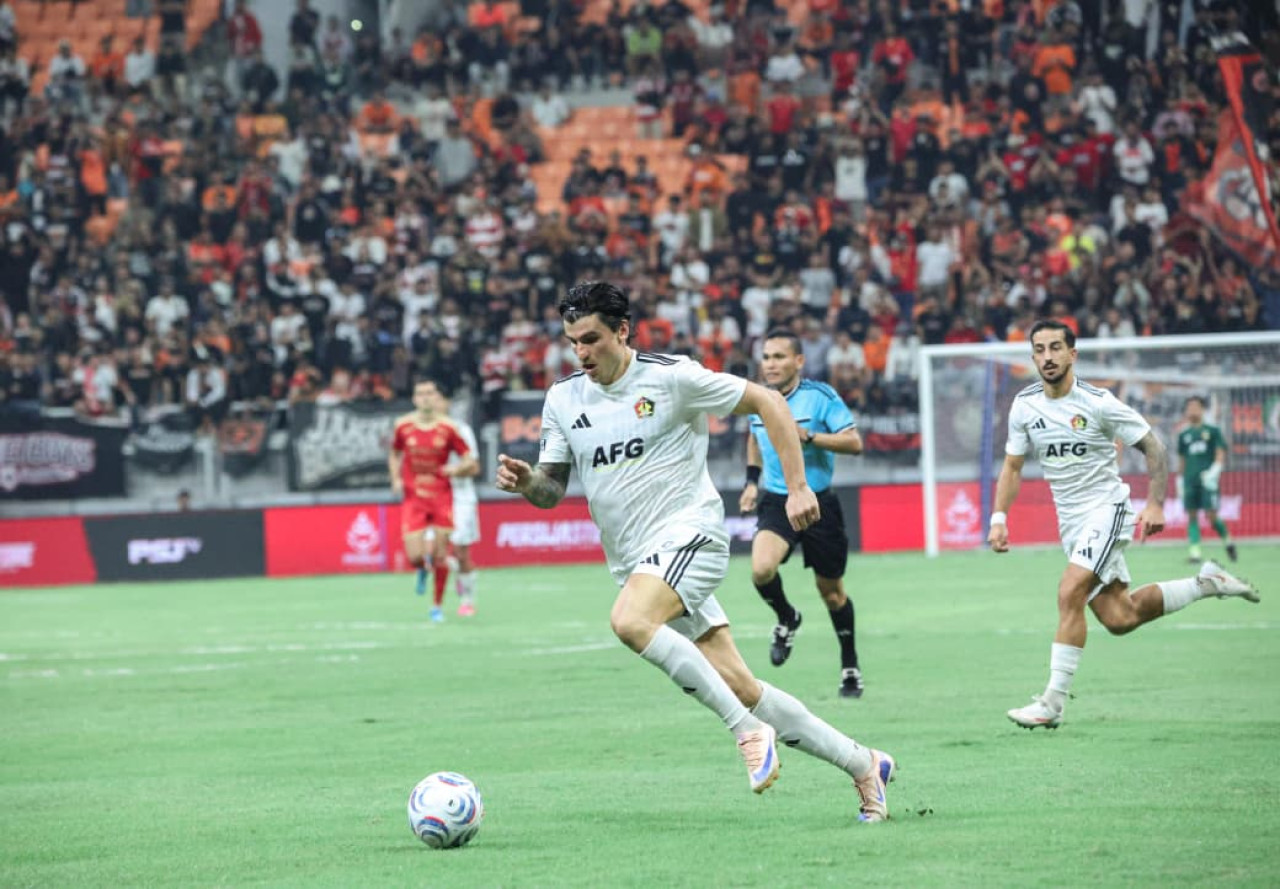 Pemain Persik Kediri saat melawan Persija Jakarta pekan lalu. (Foto: Persik Kediri for jatimnow.com)