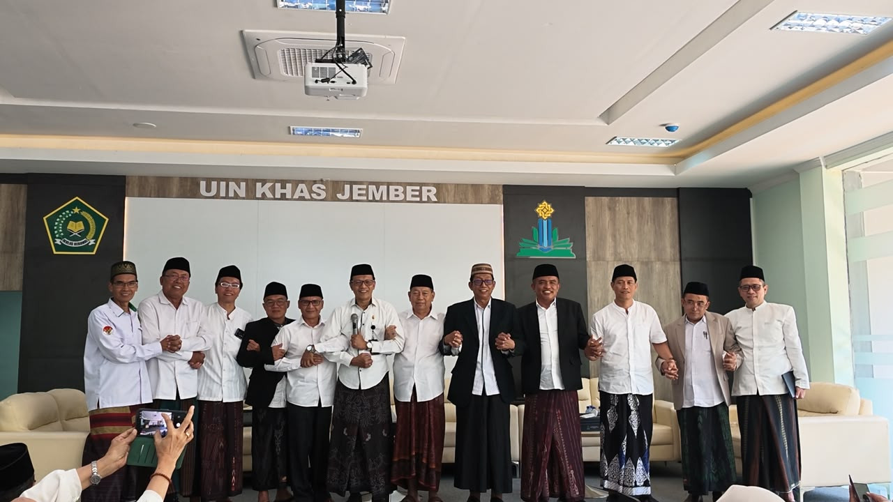 Para calon rektor saat menyampaikan visi dan misi. (Foto: Humas UIN KHAS/jatimnow.com)