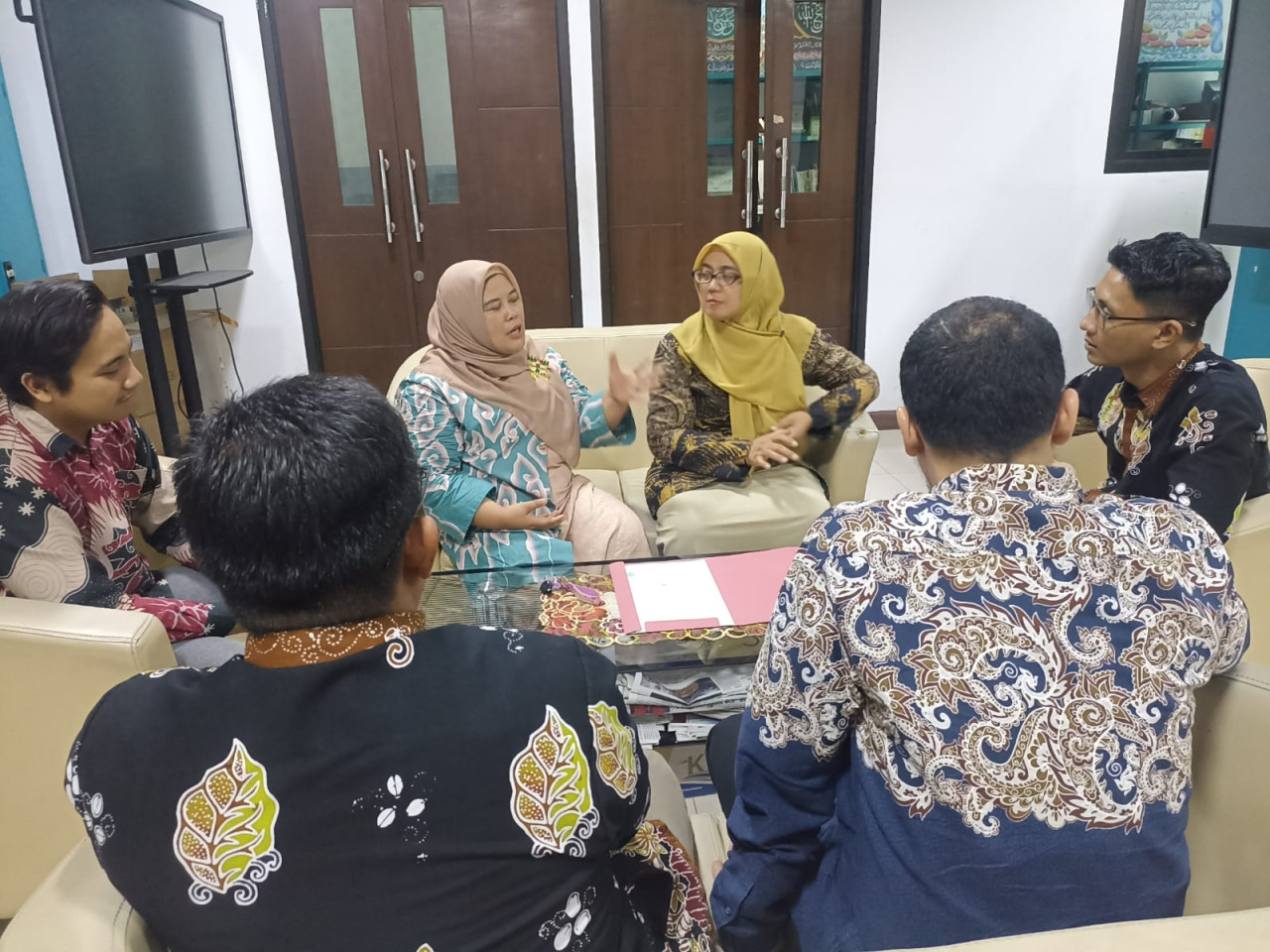 Satgas PPKS saat melakukan pendampingan (Foto: Humas UIN KHAS for jatimnow.com)